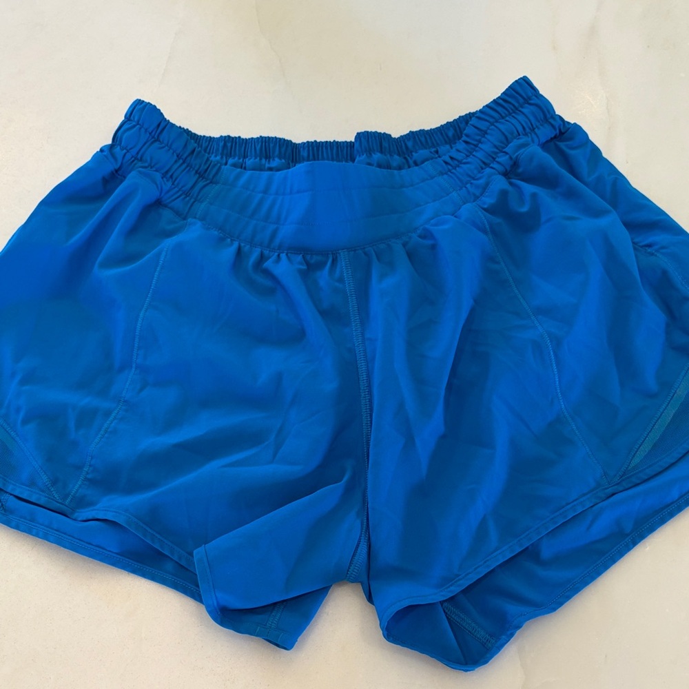 Lululemon Hotty Toddy Women’s Blue Athletic Running Shorts